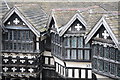 SJ8358 : Gables in Little Moreton Hall by Philip Halling