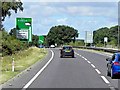 Westbound A14 near Rookery Crossroads