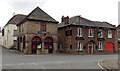 Town hall and White Horse, Mitcheldean