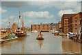 SO8218 : Gloucester docks by John Winder