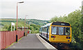 SD8839 : Colne station, with DMU 1996 by Ben Brooksbank