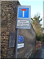 Old Norwich Road at Whitton Church Lane junction