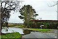 Puddle at the junction