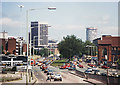 View towards Birmingham city centre 1983