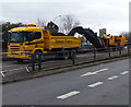 Demolition work starts on the Belgrave Flyover