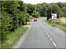 TL8647 : A1092 at Long Melford by David Dixon