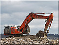 NO4029 : Demolition work at Dundee by William Starkey