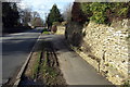 Stone walls on the Evesham Road