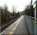 Fernhill railway station platform