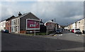 SO0002 : Billboards on the corner of Gloucester Street and Dean Street in Aberdare by Jaggery