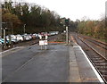 Western end of Radyr railway station