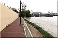 The Thames Path on Morden Wharf