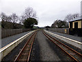 SN6479 : Double platforms at Capel Bangor Station, Vale of Rheidol Railway by John Lucas