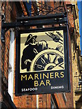 TR3864 : Sign for The Mariners Bar, Harbour Parade, CT11 by Mike Quinn