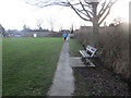 Footpath approaching Scout Hut