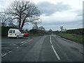 Bangor Road leaving Overton