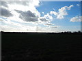 Pylons from near Whitestreet Green