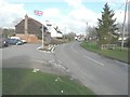 Looking north-northeast along Lees Road