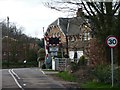SE5318 : Cyclist passing the former Womersley Station by Christine Johnstone