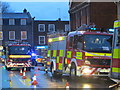 Fire engines at the pub