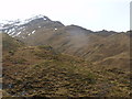 NH0216 : Upper north ridge of Meall a' Charra in Kintail by ian shiell