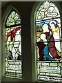 St John, Oakfield, Ryde: stained glass window (O)