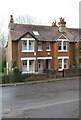 End of row of houses on Church Way