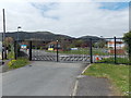 QinetiQ entrance gate, Malvern