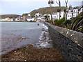 High tide in Borth-y-Gest