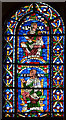 TR1557 : Stained glass window (S.XII), Canterbury Cathedral by Julian P Guffogg