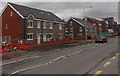 New houses, Llywelyn Road, Cwmbran