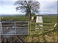 Trig point at High Trewhitt