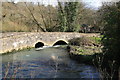 ST8473 : Slaughterford - bridge over By Brook by Chris Allen