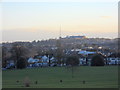 TQ3092 : View of Alexandra Palace from Broomfield Park, Palmers Green by Paul Bryan