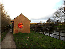 TM3691 : Pumping Station off Mill Pool Lane by Geographer