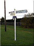 TM3691 : Roadsign on Mill Pool Lane by Geographer