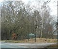 The entrance to Abbots Moss Nursery