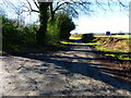 Dead end lane at Rapley