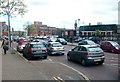 View eastwards along Ormeau Avenue towards the junction with Ormeau Road, Belfast