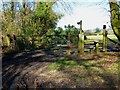 Stile and footpath with a problem at Broadhanger