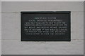 Plaque commemorating the Home Guard on the former Farnborough Police Station, Farnborough Common