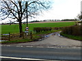 Junction of Stocks Lane and the A272