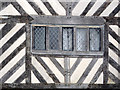 Wysall Manor House, detail of timber framing