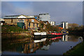 The River Lea near the Olympic Stadium