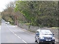 The perimeter wall of the Seaforde Estate