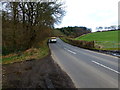 Hawthorn Road looking north from byway junction