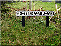 Shotesham Road sign