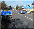 No pedestrians on the A4234 in Cardiff