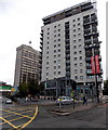 Two tall buildings, Cardiff