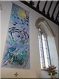TQ0934 : Holy Trinity, Rudgwick: banner (1) by Basher Eyre